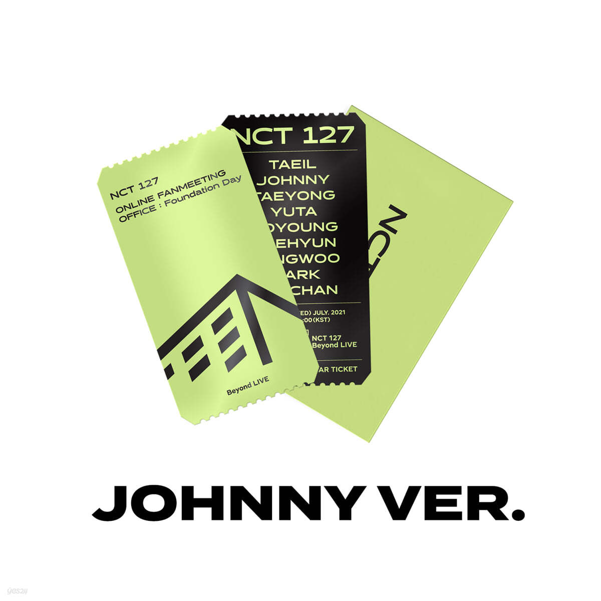 [JOHNNY] SPECIAL AR TICKET SET Beyond LIVE - NCT 127 ONLINE FANMEETING &#39;OFFICE : Foundation Day&#39;