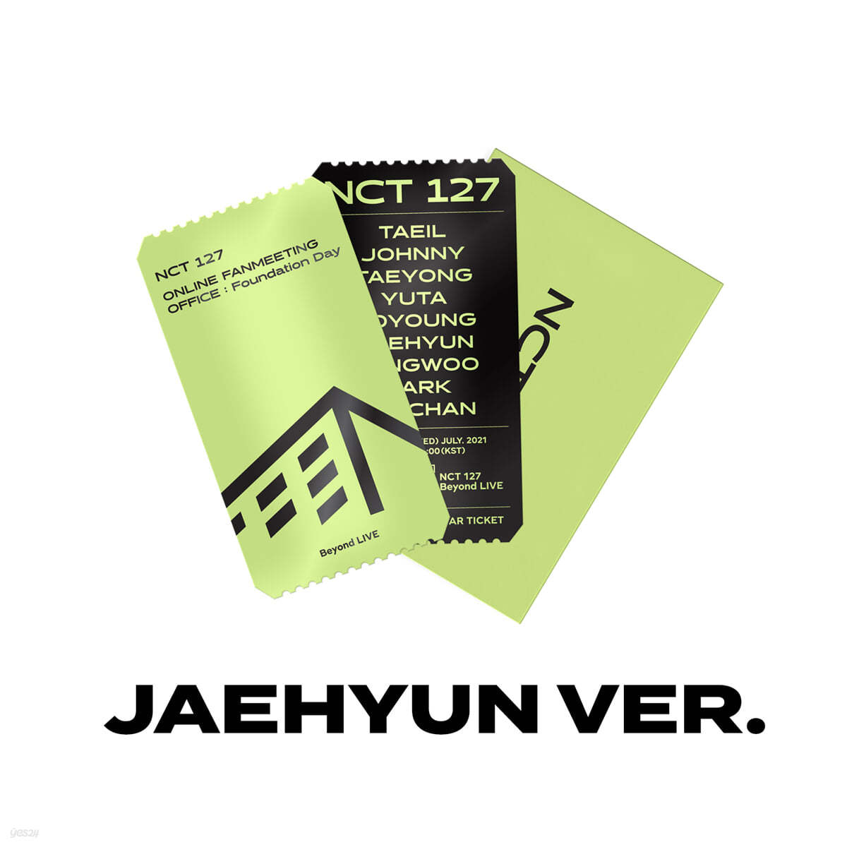 [JAEHYUN] SPECIAL AR TICKET SET Beyond LIVE - NCT 127 ONLINE FANMEETING &#39;OFFICE : Foundation Day&#39;