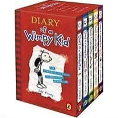 Diary of a Wimpy Kid #1-5 Box Set (Paperback: 5)