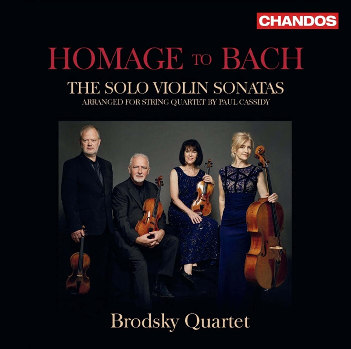 Brodsky Quartet 바흐: 무반주 바이올린 소나타 전곡 [현악 4중주 버전] (Homage to Bach - Sonata for Solo Violin) 