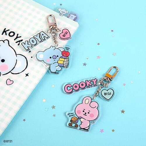 [BT21] 베이비 아크릴 키링 LITTLE BUDDY