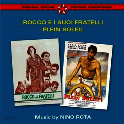 Nino Rota - Rocco E I Suoi Fratelli (로코와 그 형제들)/Plein Soleil (태양은 가득히) (Soundtrack)(Ltd)(Remastered)(2 On 1CD)(CD)