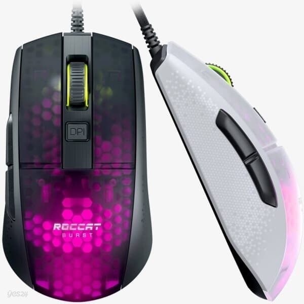 로캣 ROCCAT BURST PRO RGB 게이밍 마우스 블랙