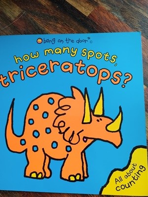 How many spots, triceratops?