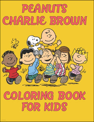 Peanuts Charlie Brown Coloring Book For Kids