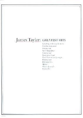 James Taylor -- Greatest Hits