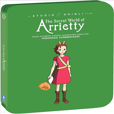 The Secret World Of Arrietty (마루 밑 아리에티) (2010) (Limited Edition)(Steelbook)(한글무자막)(Blu-ray + DVD)
