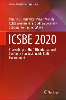 Icsbe 2020: Proceedings of the 11th International Conference on Sustainable Built Environment