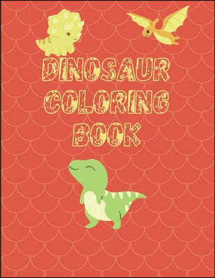 Dinosaur Coloring Book for Kids