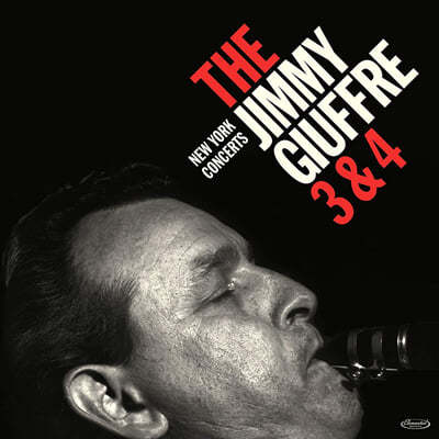 The Jimmy Giuffre 3 & 4 — New York Concerts 앨범 커버
