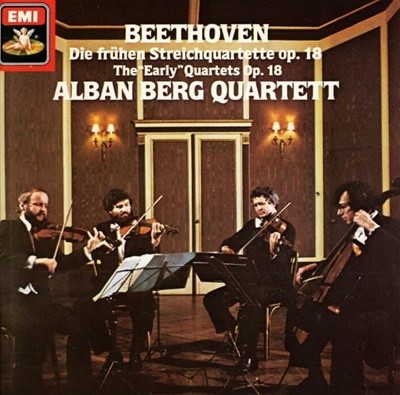 BEETHOVEN : STRING QUARTETS NOS. 1-6 -  Alban Berg Quartett  (3cd)(독일반) 