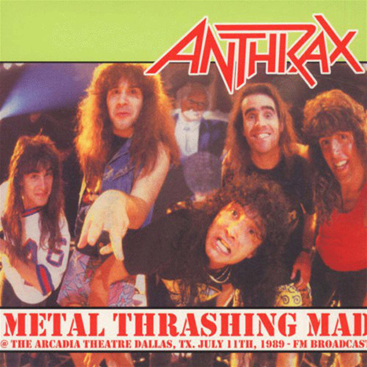 Anthrax (안트락스) - Metal Thrashing Mad [LP] 
