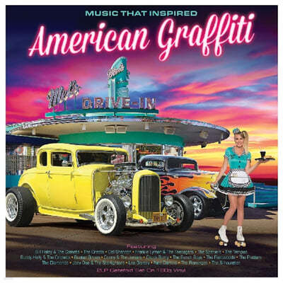 Various Artists — 청춘 낙서 영화음악 (Music That Inspired American Graffiti) 앨범 커버