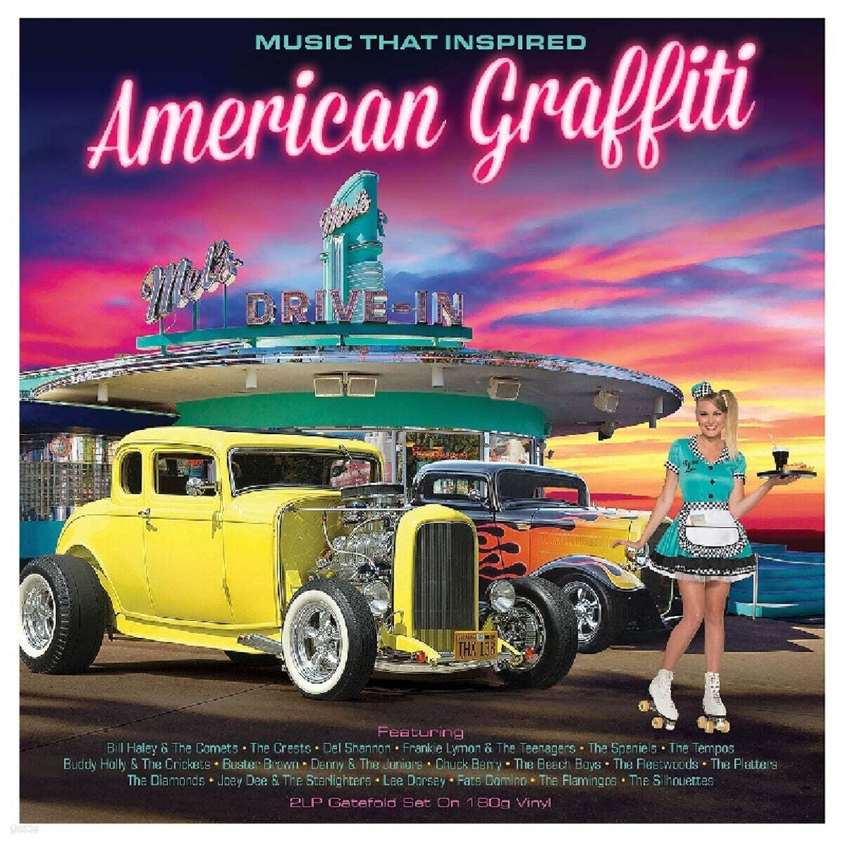 청춘 낙서 영화음악 (Music That Inspired American Graffiti) [2LP]