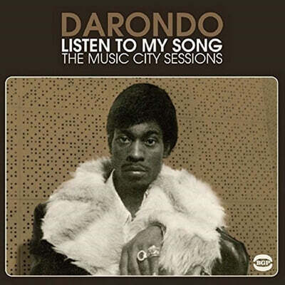 Darondo — Listen To My Song: The Music City Sessions 앨범 커버