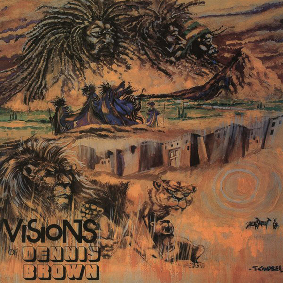 Dennis Brown (데니스 브라운) - Visions Of Dennis Brown [LP] 