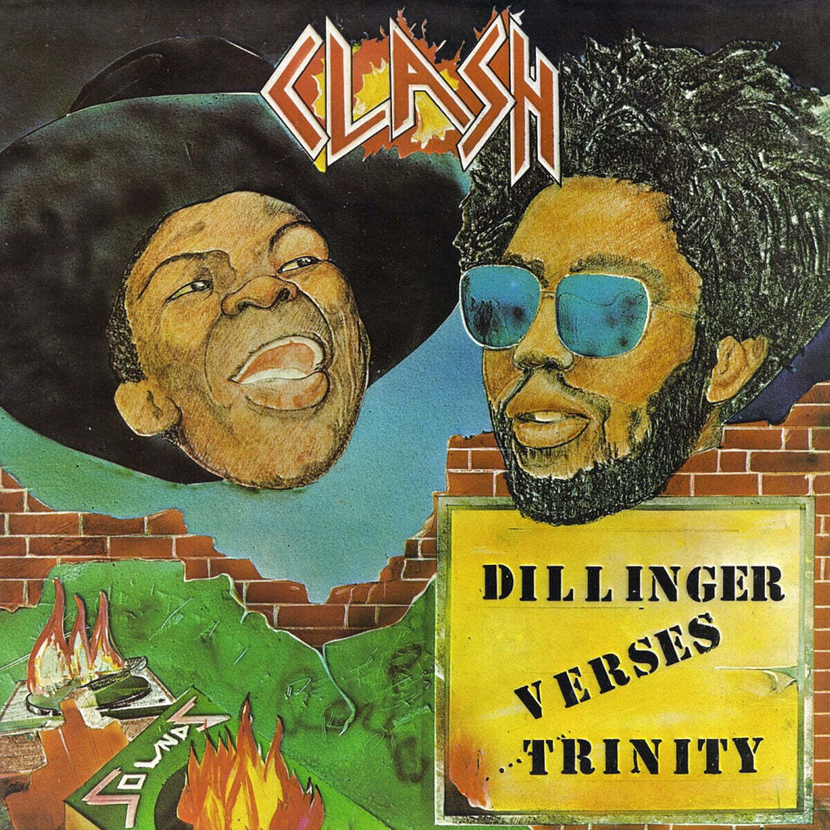Dillinger verses Trinity (딜링거 vs. 트리니티) - Clash [LP]