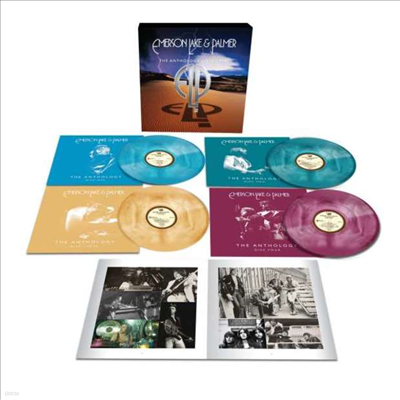 Emerson, Lake & Palmer (E.L.P) - The Anthology (Remastered)(Colored 4LP Box Set)