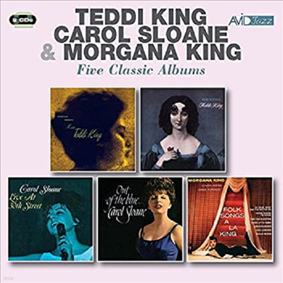 Teddi King/Carol Sloane/Morgana King - Five Classic Albums (Remastered)(5 On 2CD)