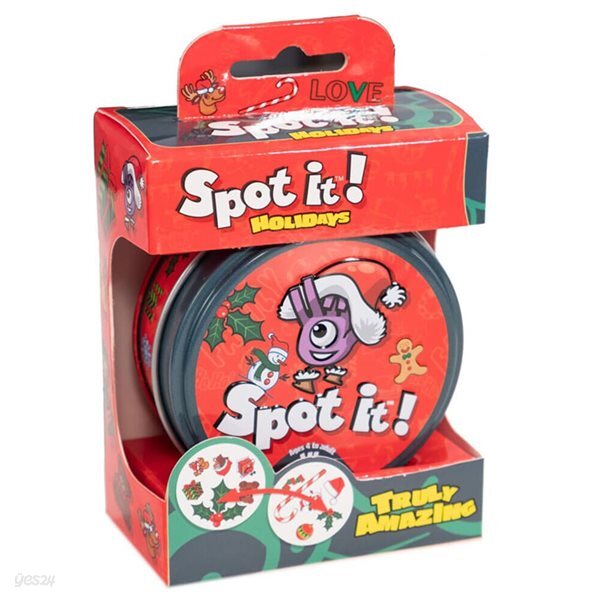 Spot it (도블) 스팟잇 홀리데이 카드게임