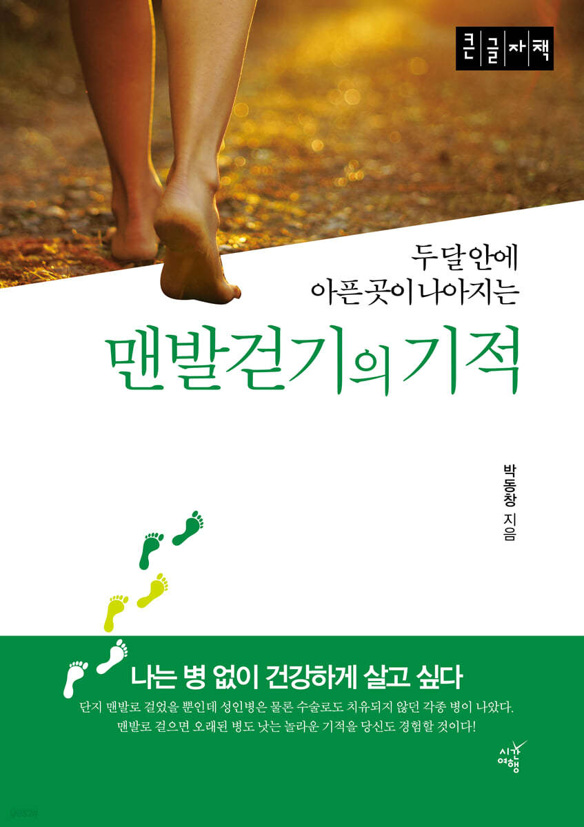 맨발걷기의 기적 (큰글자책)
