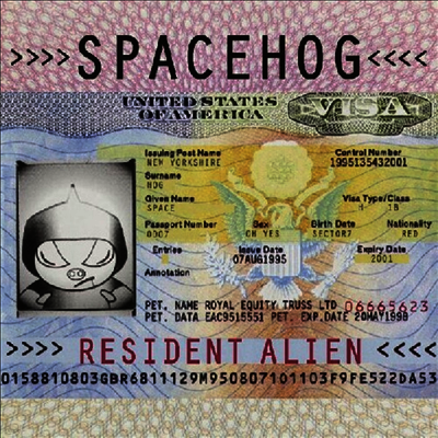 Spacehog — Resident Alien 앨범 커버