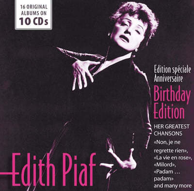 Edith Piaf ( Ǿ) - Birthday Edition : Her Greatest Chansons 