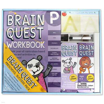 Brain Quest Preschool Success Pack (for Ages 4-5)