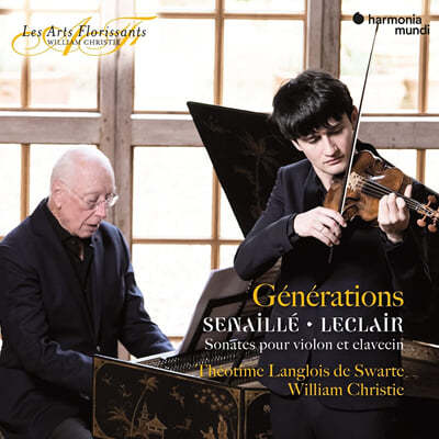 Theotime Langlois de Swarte -ƼƮ ̿ /   Ŭ: ̿ø ҳŸ (Jean-Baptiste Senaille / Jean Marie Leclair: Violin Sonatas) 