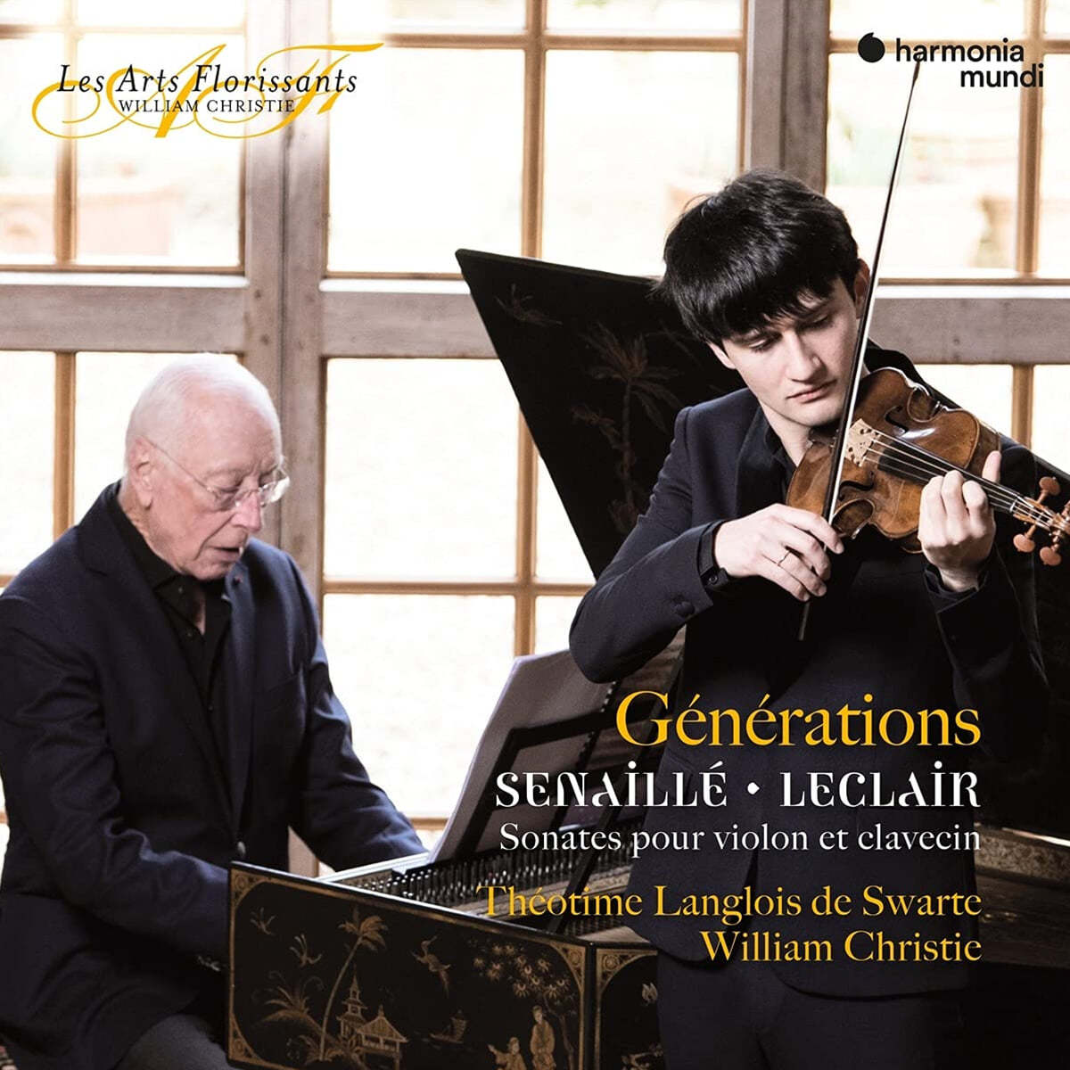 Theotime Langlois de Swarte 장-밥티스트 세나이에 / 장 마리 르클레르: 바이올린 소나타 (Jean-Baptiste Senaille / Jean Marie Leclair: Violin Sonatas) 