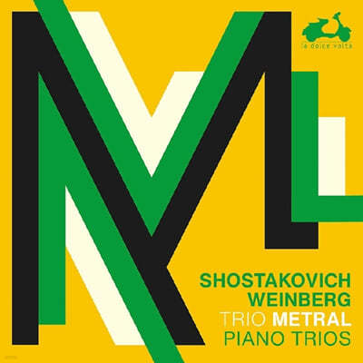 Trio Metral Ÿںġ: ǾƳ  1, 2 / κũ: ǾƳ  (Shostakovich: Piano Trios Op.8, Op.67 / Weinberg: Piano Trio Op.24) 