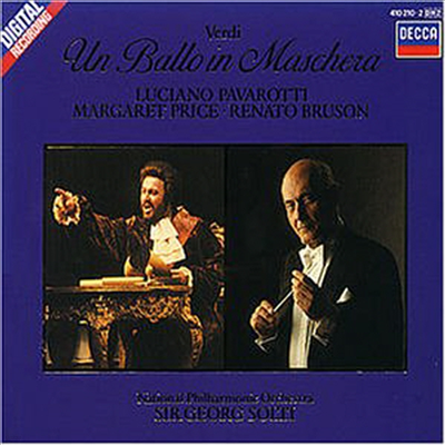 베르디: 가면 무도회 (Verdi : Un Ballo In Maschera) (2CD) - George Solti