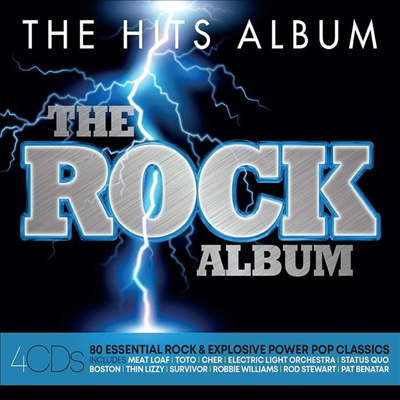 Various Artists - The Hits Album: The Rock Album (4CD)