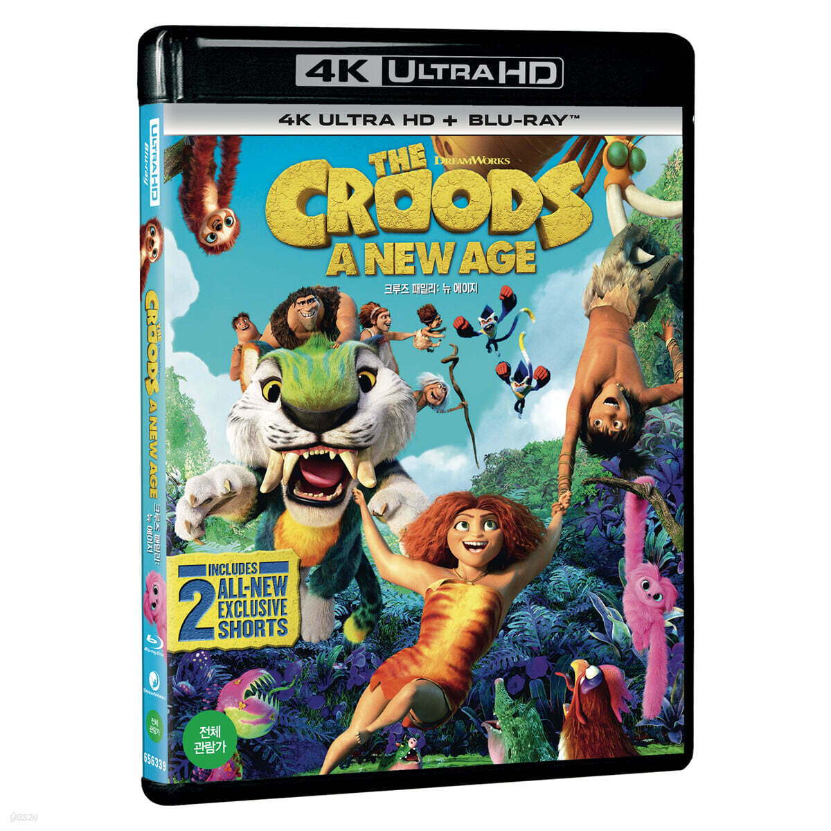 크루즈 패밀리: 뉴 에이지 (2Disc, 4K UHD+BD 한정수량) : 블루레이