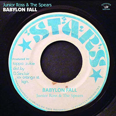 Junior Ross and The Spears (ִϾ ν   Ǿ) - Babylon Fall [LP] 