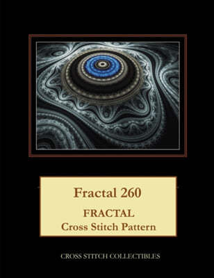 Fractal 260: Fractal Cross Stitch Pattern