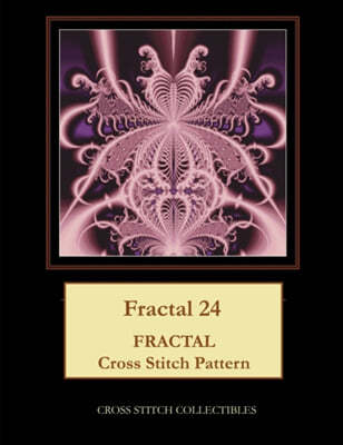 Fractal 24: Fractal Cross Stitch Pattern