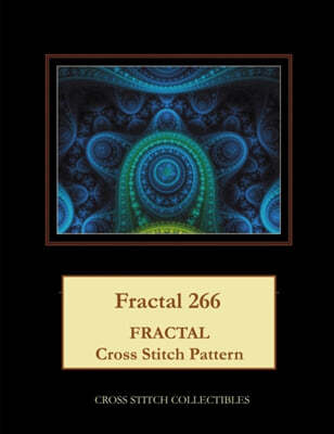 Fractal 266: Fractal Cross Stitch Pattern