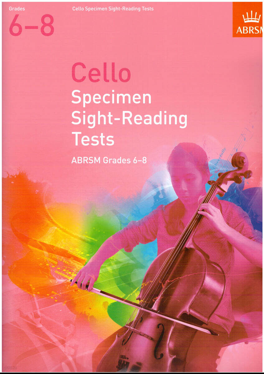 Cello Specimen Sight-Reading Tests, ABRSM Grades 6-8