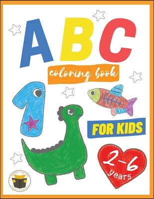 ABC Coloring Book for Kids 2-6 years