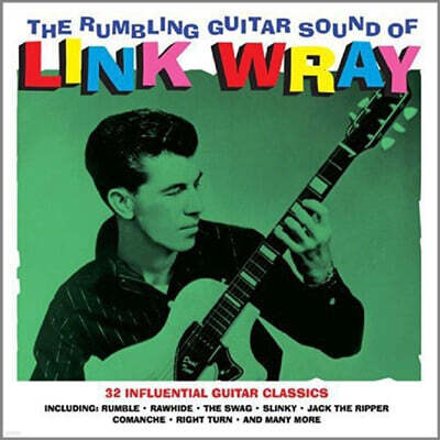 Link Wray — The Rumbling Guitar Sound Of 앨범 커버