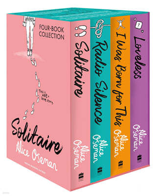 The Alice Oseman Four-Book Collection Box Set (Solitaire, Radio Silence, I Was Born For This, Loveless)