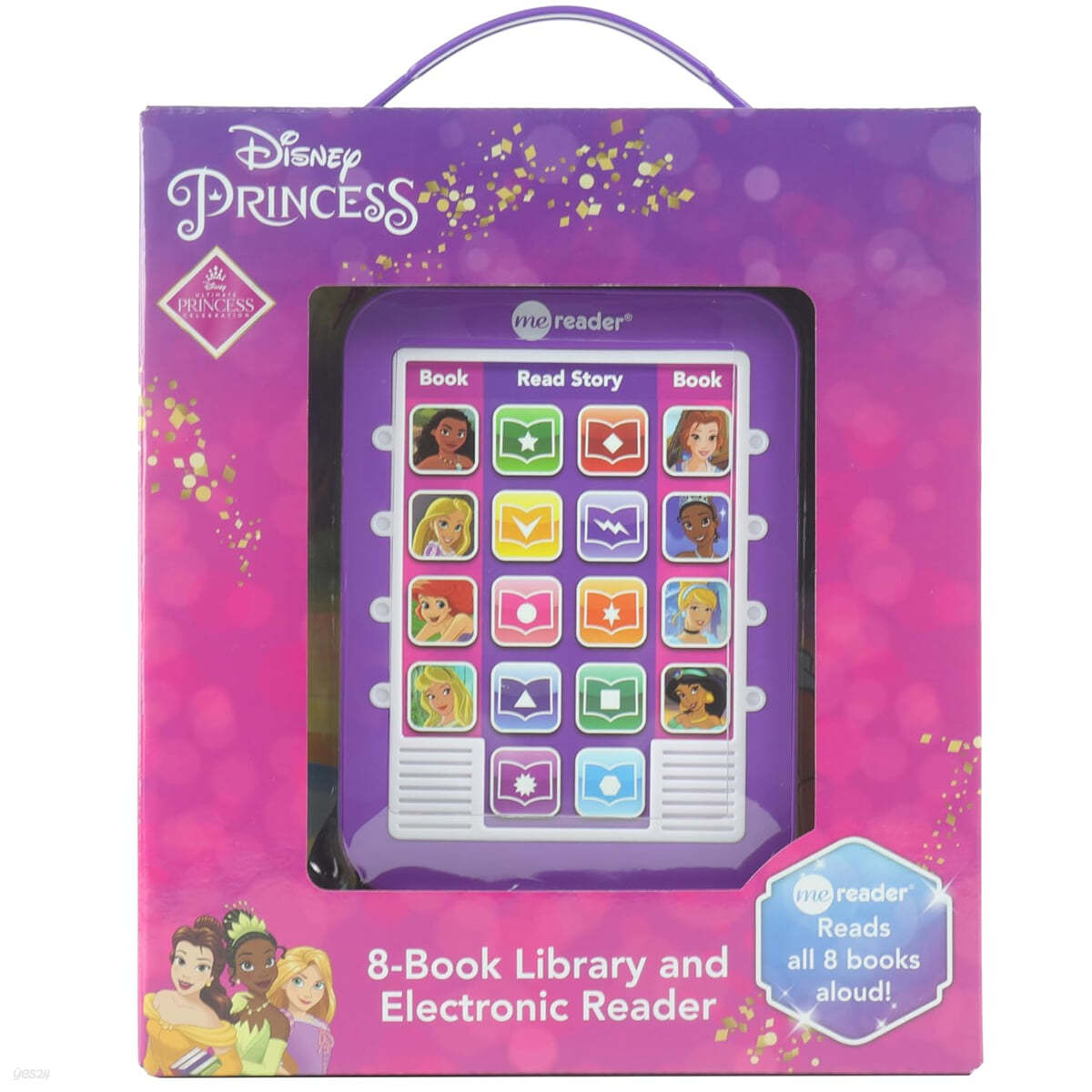 Disney Princess: Me Reader 8-Book Library and Electronic Reader Sound Book Set