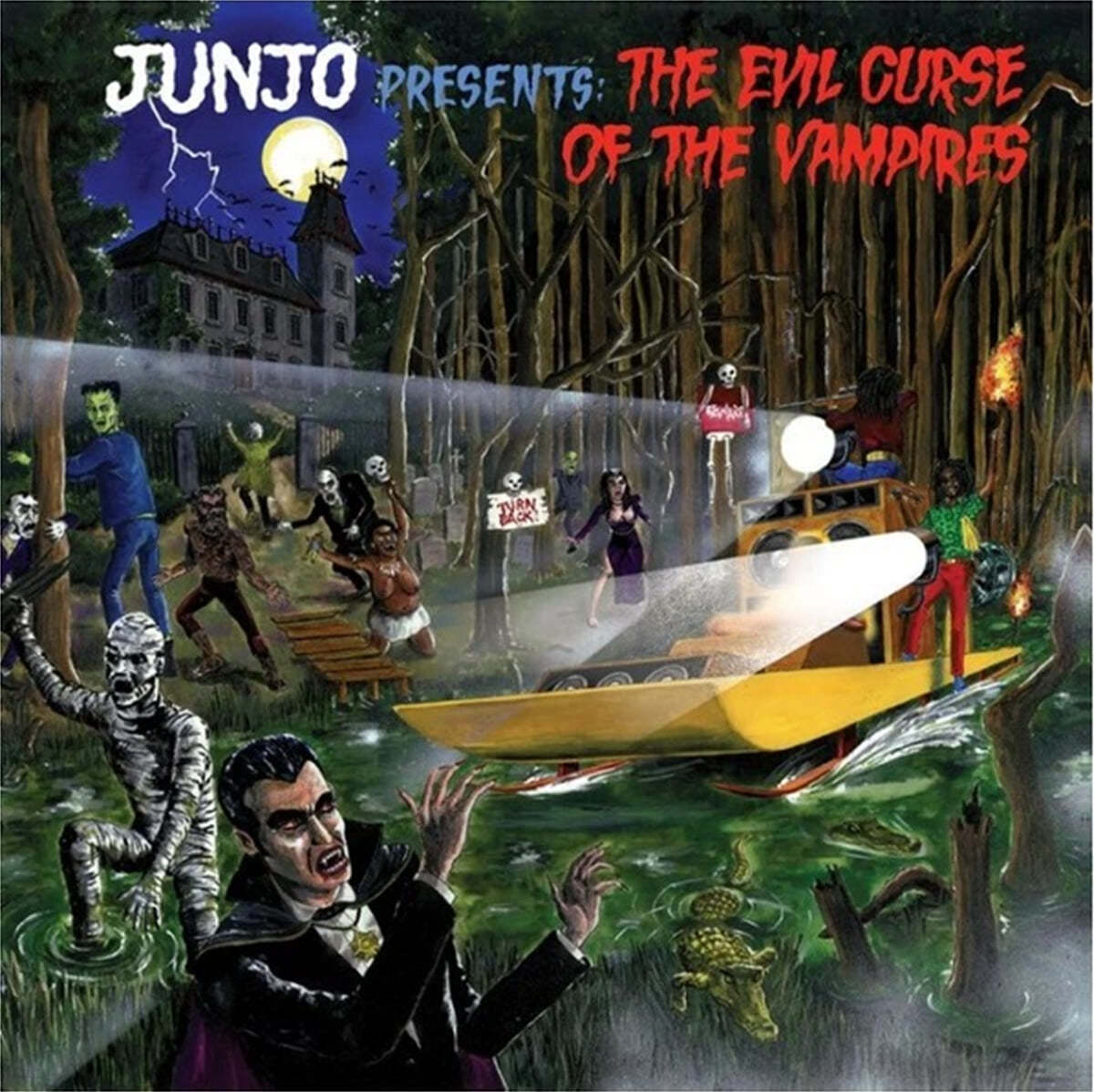 Junjo (준조) - Junjo  Presents: The Evil Curse Of The Vampires [2LP] 