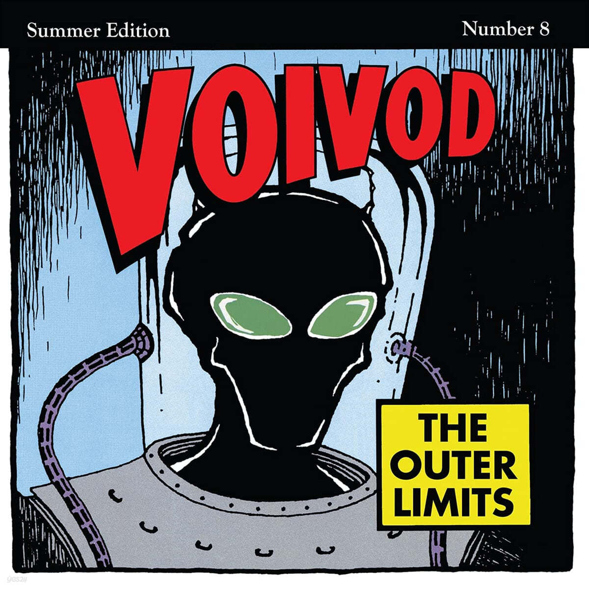 Voivod (보이보드) - The Outer Limits [로켓 파이어 레드 &amp; 블랙 스모크 컬러 LP] 