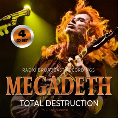 Megadeth - Total Destruction (4CD)(Digipack)