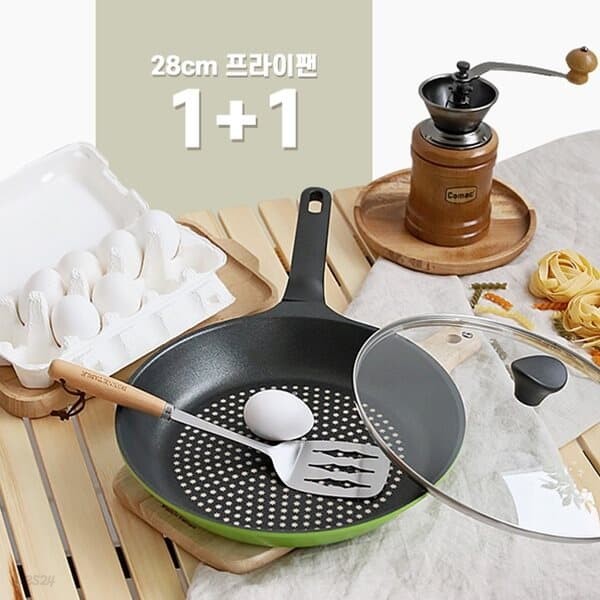 [기획전] 주방 코팅 프라이팬 28cm 1+1 이벤트