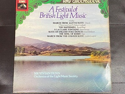 [LP] Sir Vivian Dunn - A Festival of British Light Music LP [U.K반]