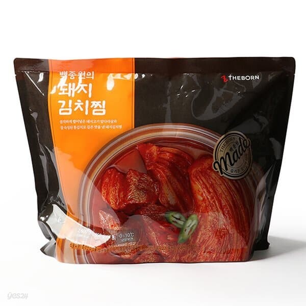 더본 백쿡 백종원의 돼지김치찜 650g x 4