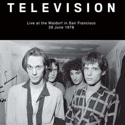 Television — Live At The Waldorf In San Francisco 29 June 1978 앨범 커버